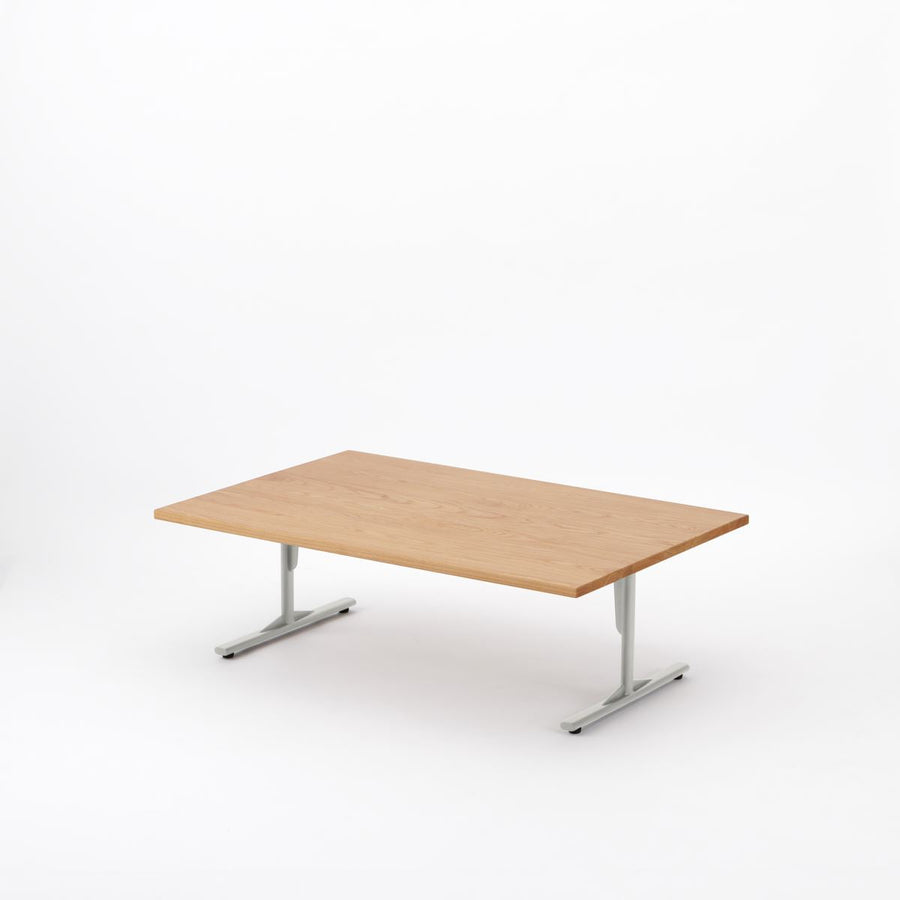 KUUM Living Table W1200×D800 オーク突板ナチュラル Steel