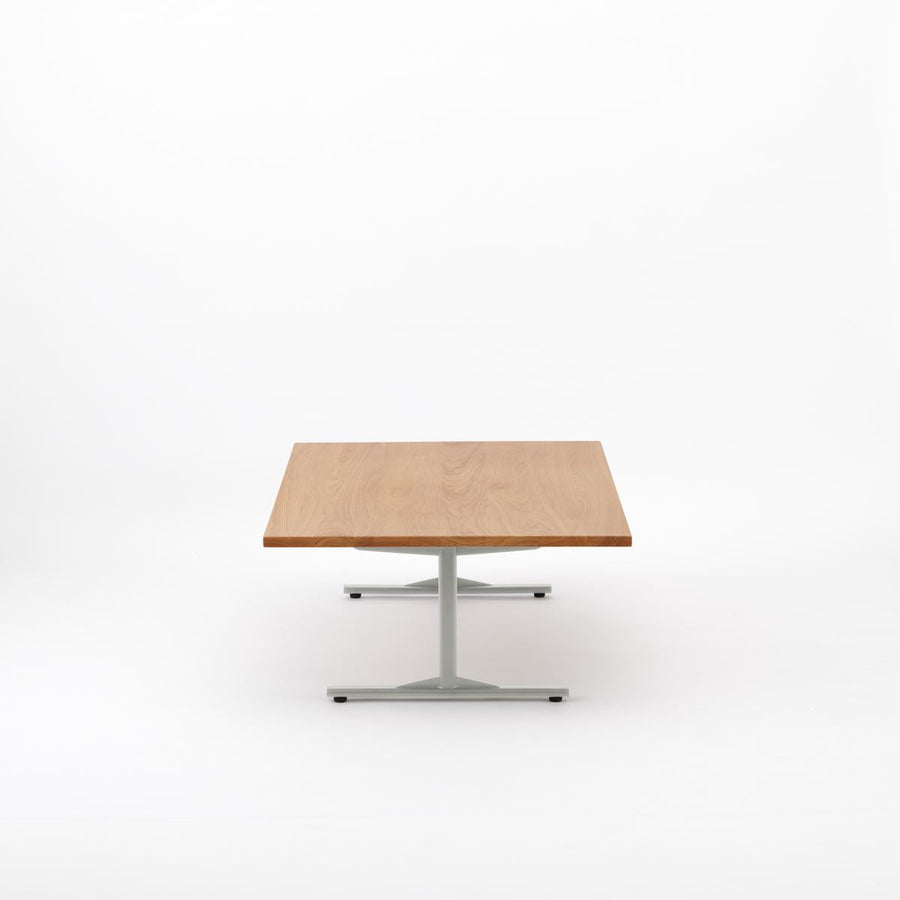 KUUM Living Table W1200×D800 オーク突板ナチュラル Steel