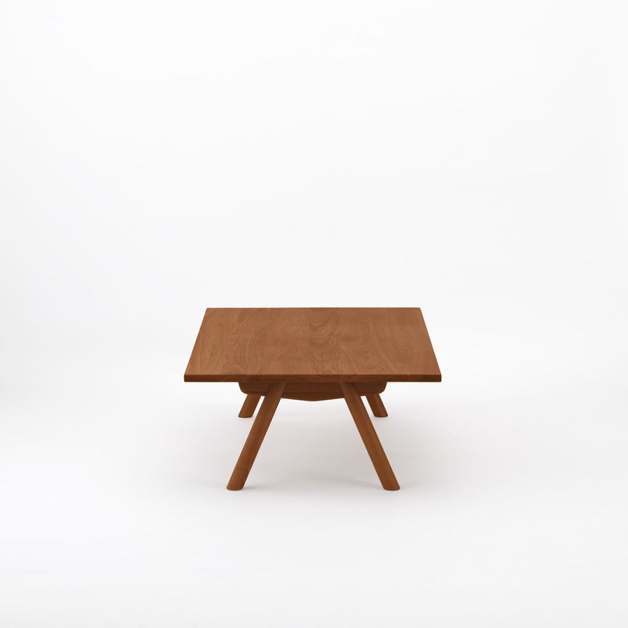KUUM Living Table W1200×D800 オーク突板ブラウン Wood