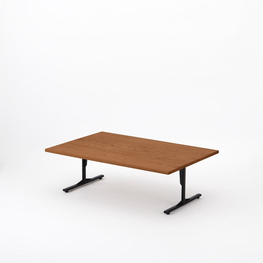 KUUM Living Table W1200×D800 オーク突板ブラウン Steel