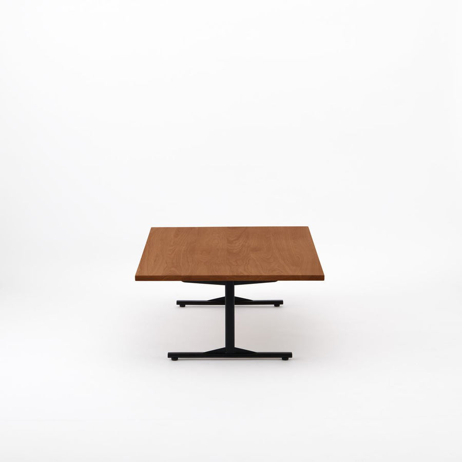 KUUM Living Table W1200×D800 オーク突板ブラウン Steel