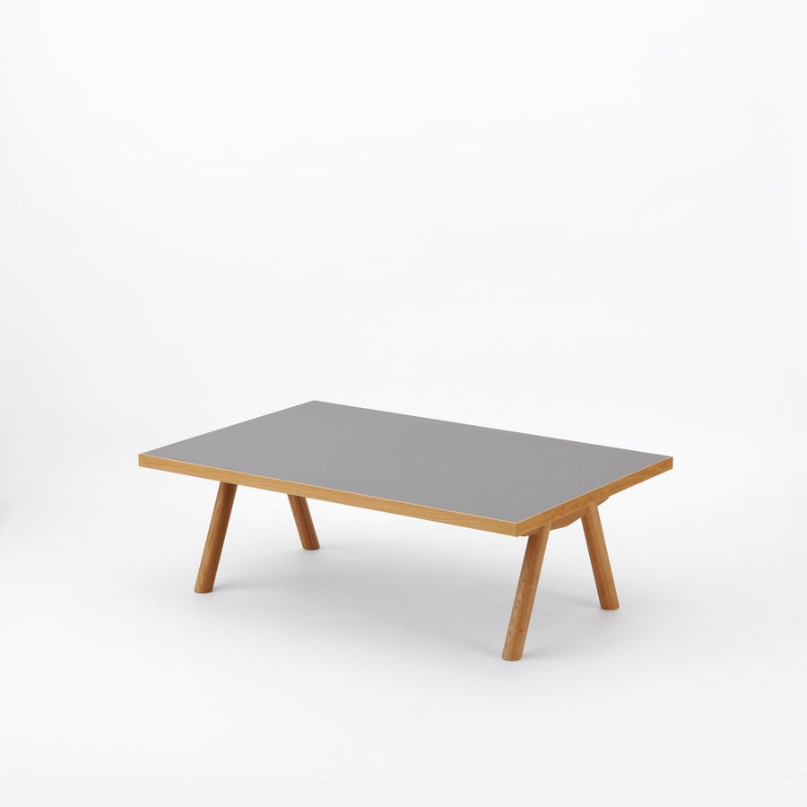 KUUM Living Table W1200×D800 メラミングレー Wood