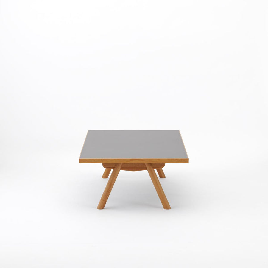 KUUM Living Table W1200×D800 メラミングレー Wood