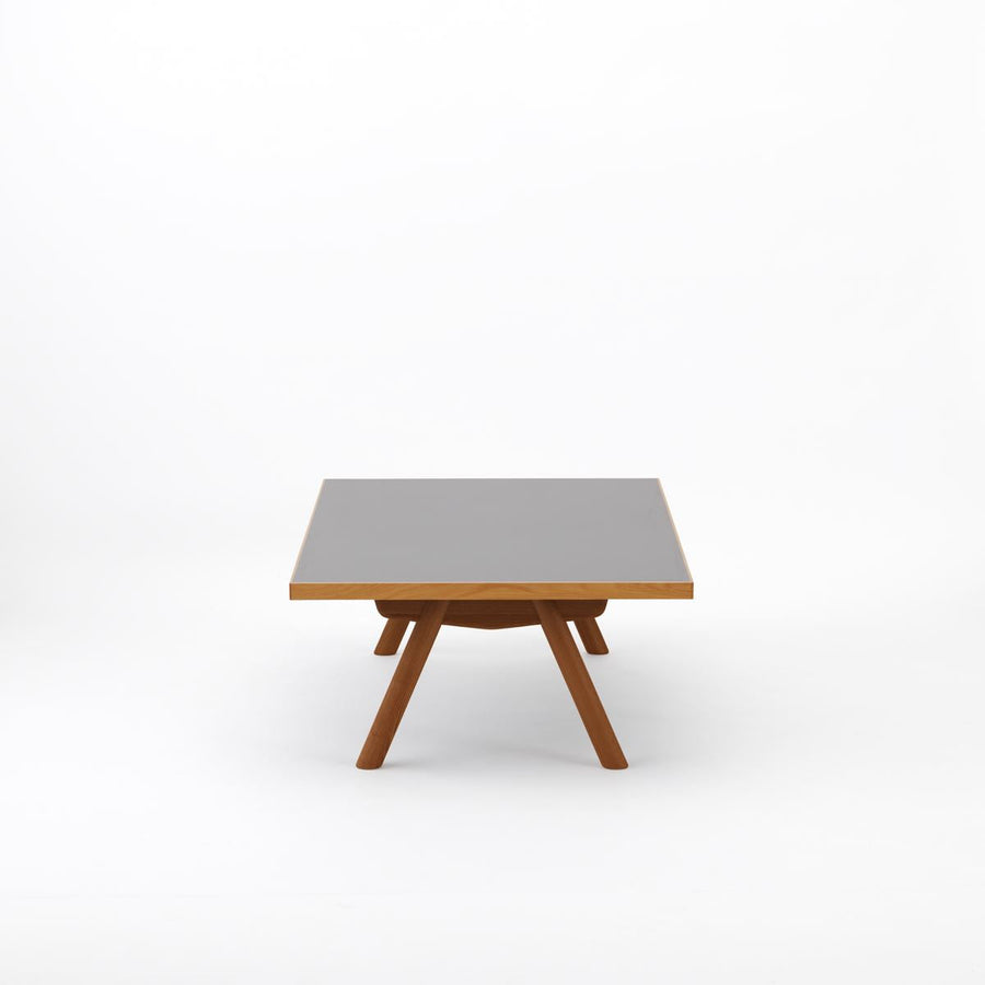 KUUM Living Table W1200×D800 メラミングレー Wood