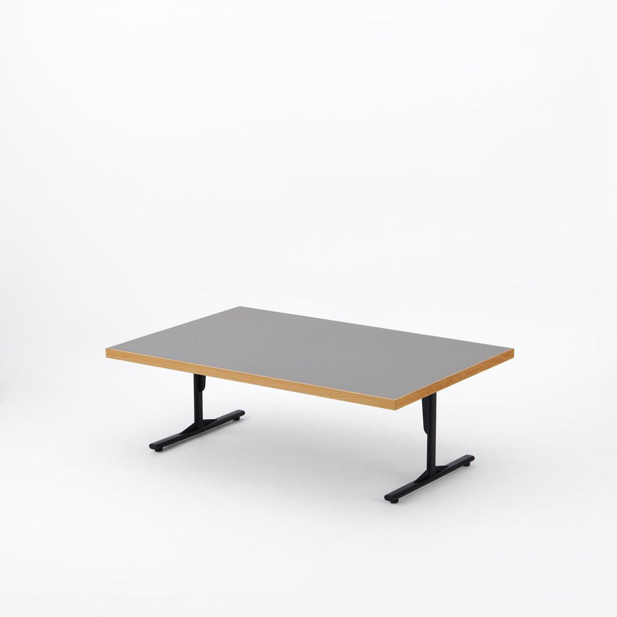KUUM Living Table W1200×D800 メラミングレー Steel