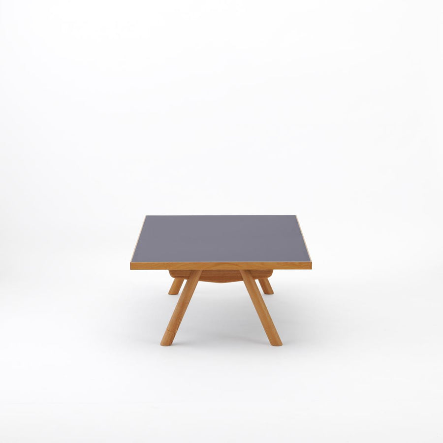 KUUM Living Table W1200×D800 メラミンネイビー Wood