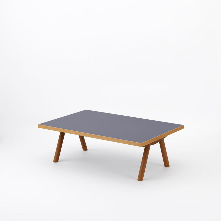 KUUM Living Table W1200×D800 メラミンネイビー Wood