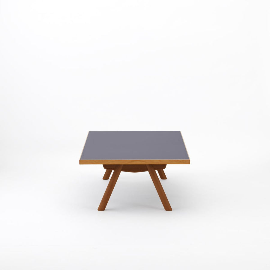 KUUM Living Table W1200×D800 メラミンネイビー Wood