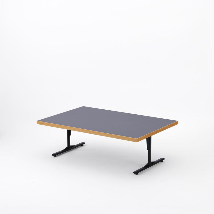 KUUM Living Table W1200×D800 メラミンネイビー Steel