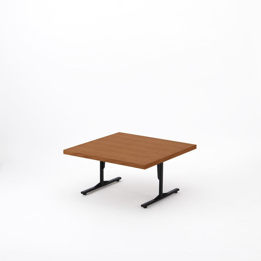 KUUM Living Table W800×D800 アッシュ無垢材ブラウン Steel