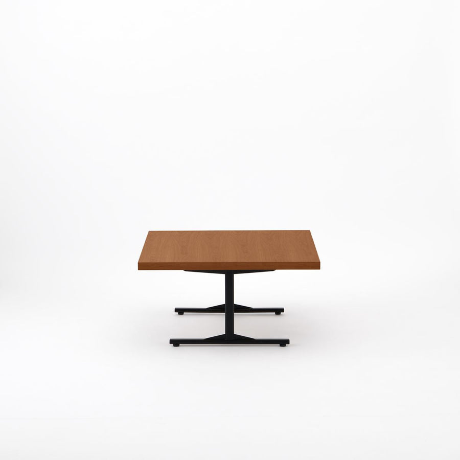 KUUM Living Table W800×D800 アッシュ無垢材ブラウン Steel