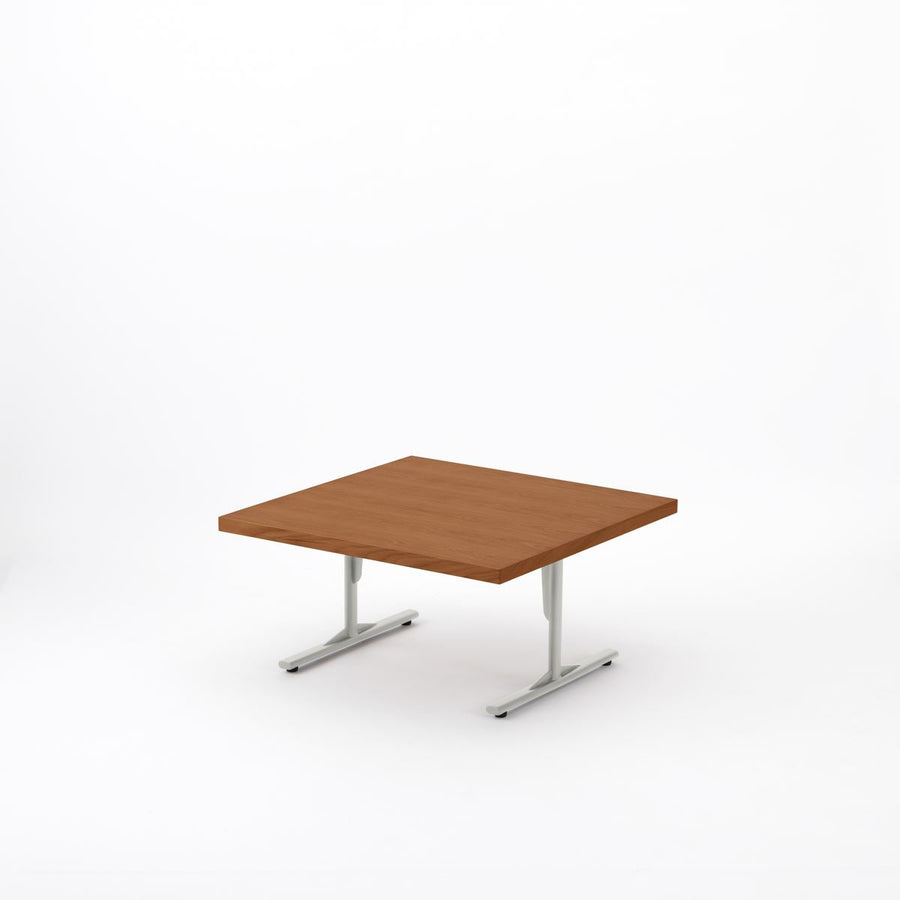 KUUM Living Table W800×D800 アッシュ無垢材ブラウン Steel