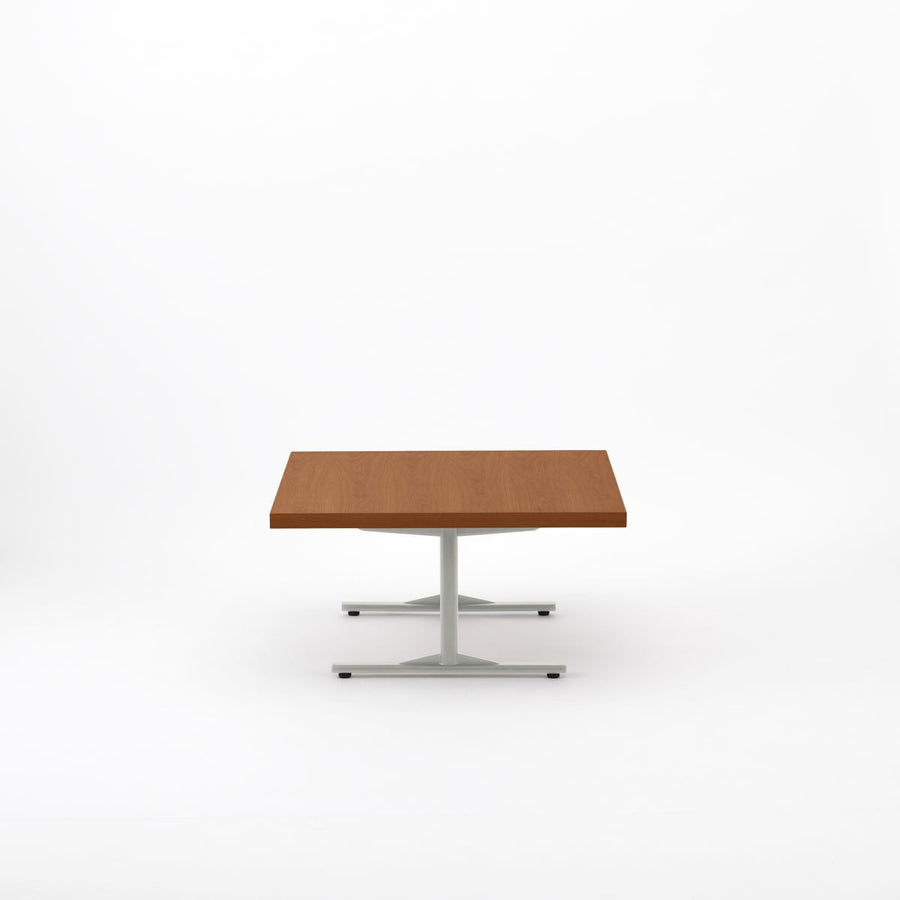 KUUM Living Table W800×D800 アッシュ無垢材ブラウン Steel