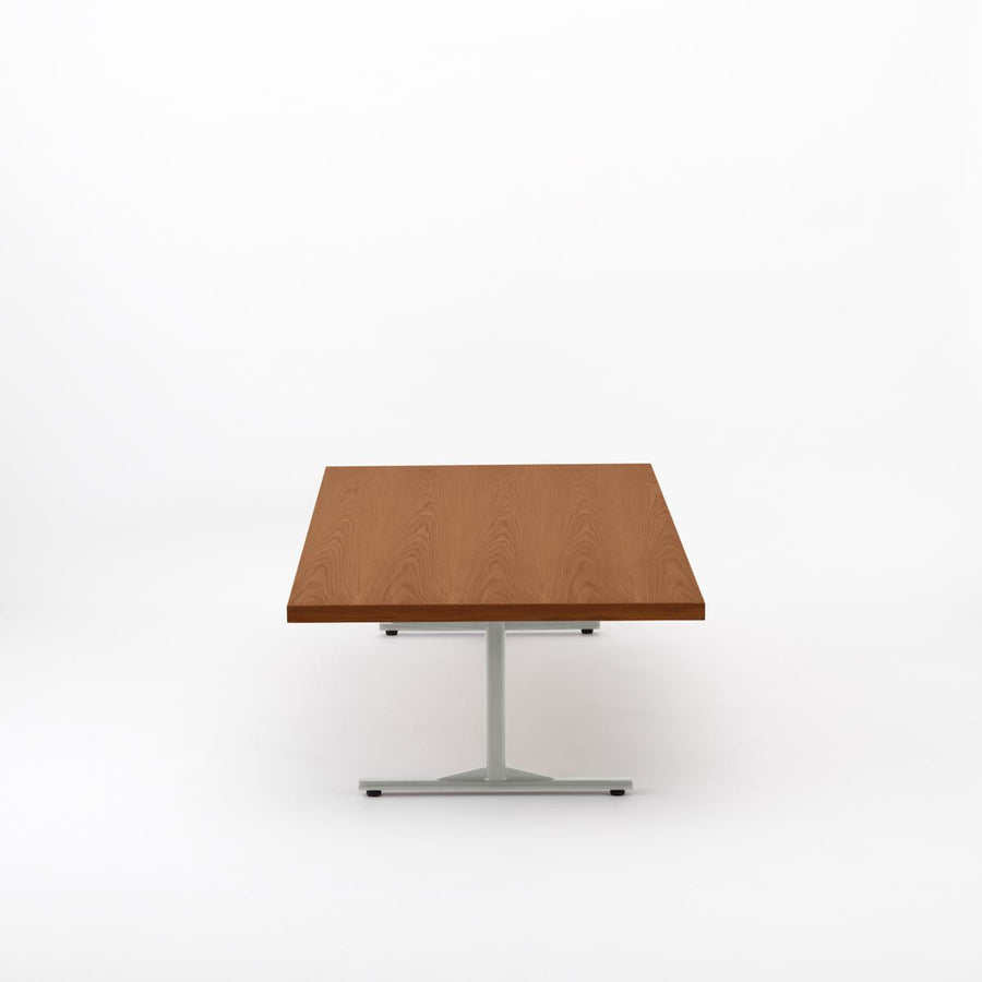 KUUM Living Table W1600×D800 アッシュ無垢材ブラウン Steel
