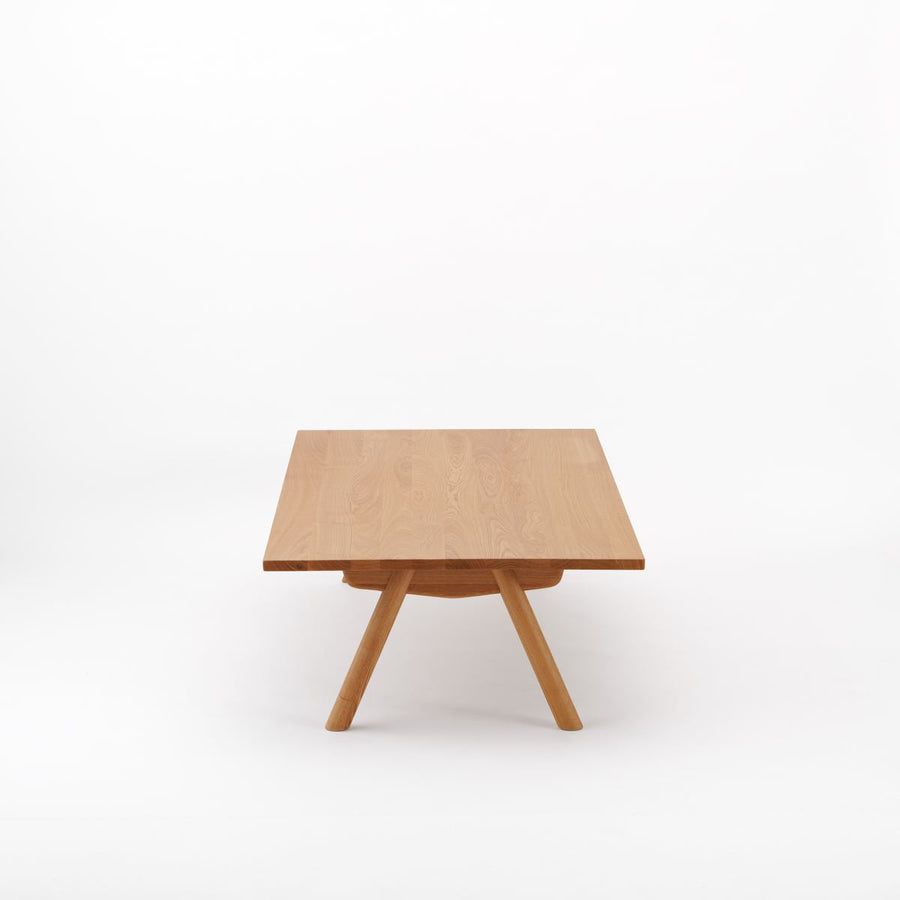 KUUM Living Table W1600×D800 オーク突板ナチュラル Wood