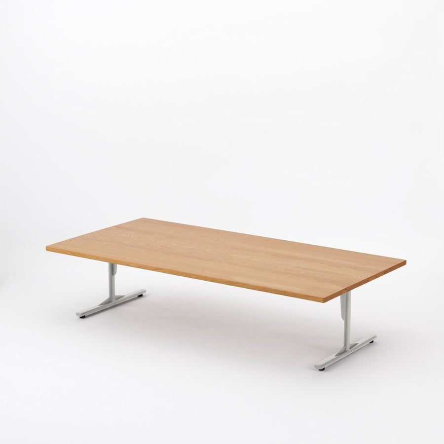 KUUM Living Table W1600×D800 オーク突板ナチュラル Steel