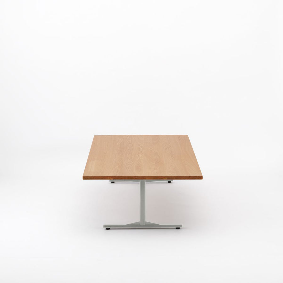 KUUM Living Table W1600×D800 オーク突板ナチュラル Steel