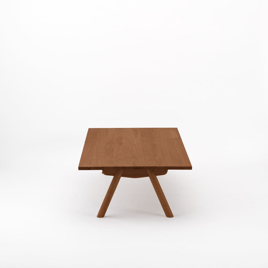 KUUM Living Table W1600×D800 オーク突板ブラウン Wood