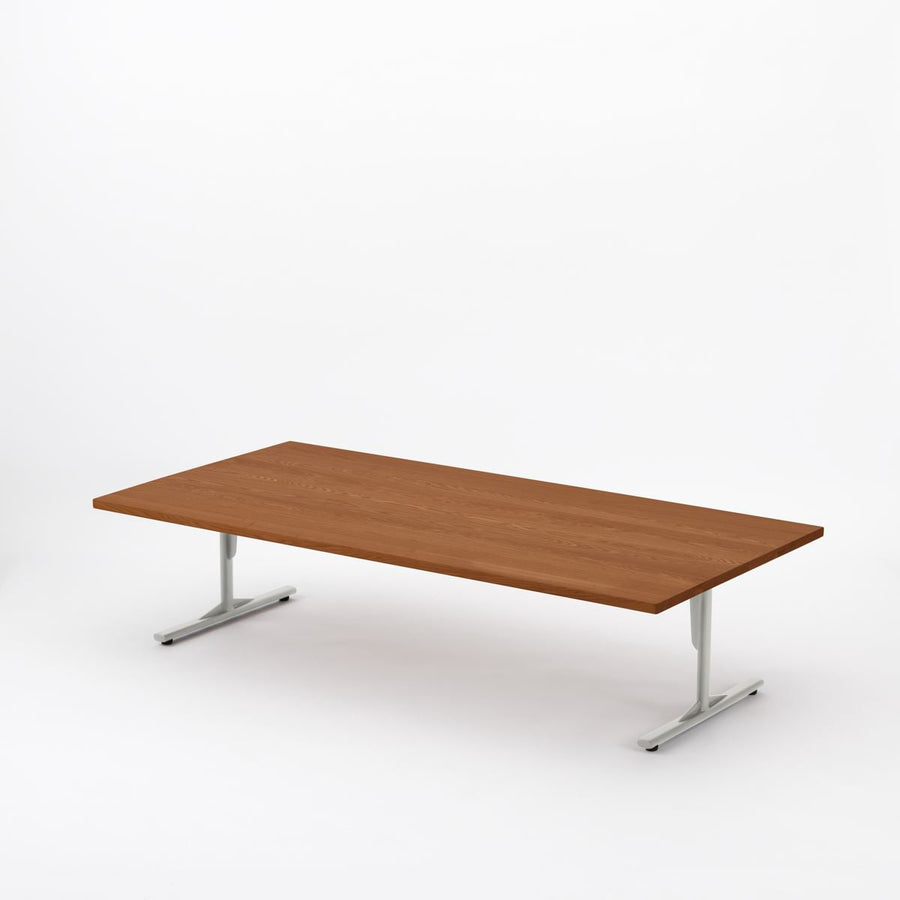 KUUM Living Table W1600×D800 オーク突板ブラウン Steel