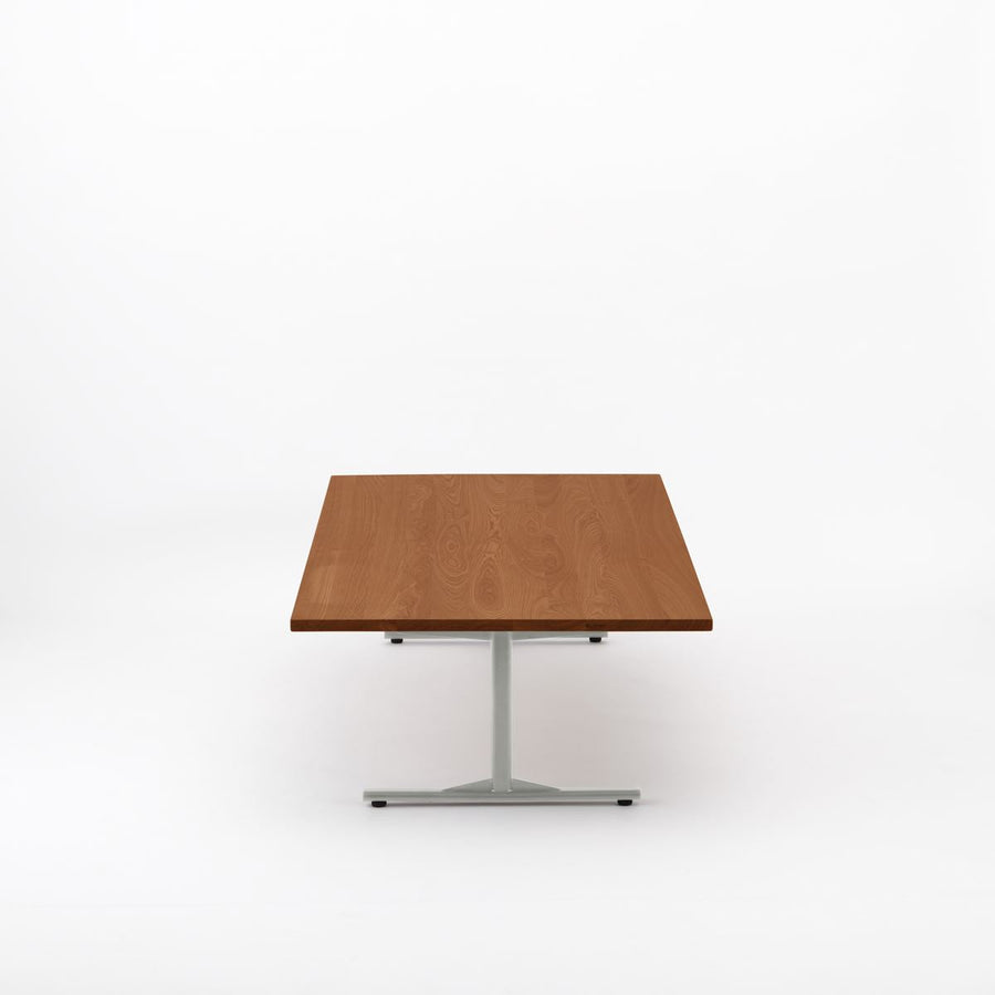 KUUM Living Table W1600×D800 オーク突板ブラウン Steel