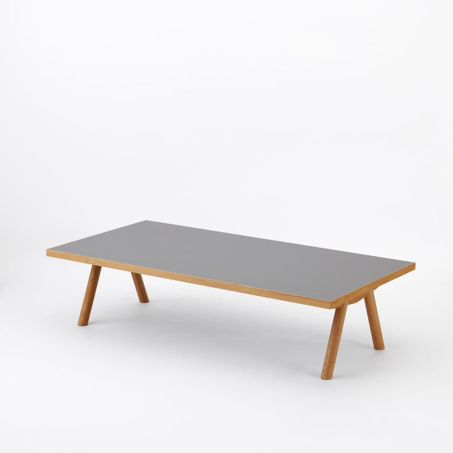 KUUM Living Table W1600×D800 メラミングレー Wood