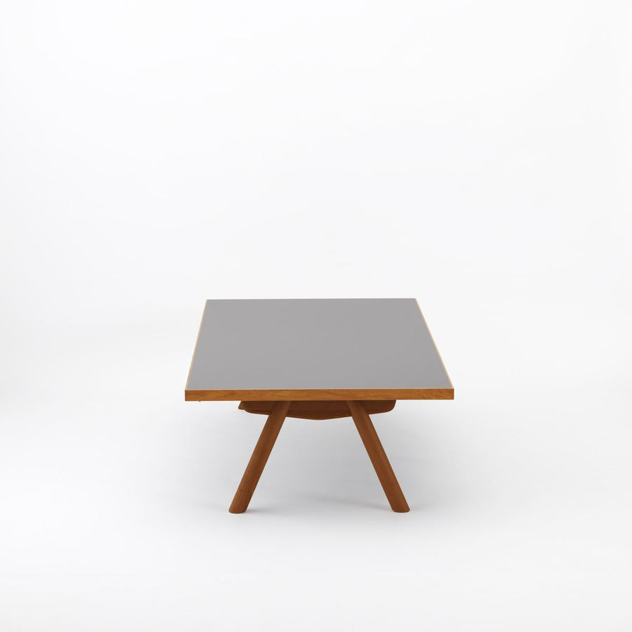 KUUM Living Table W1600×D800 メラミングレー Wood