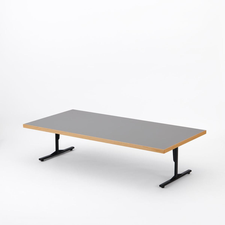 KUUM Living Table W1600×D800 メラミングレー Steel