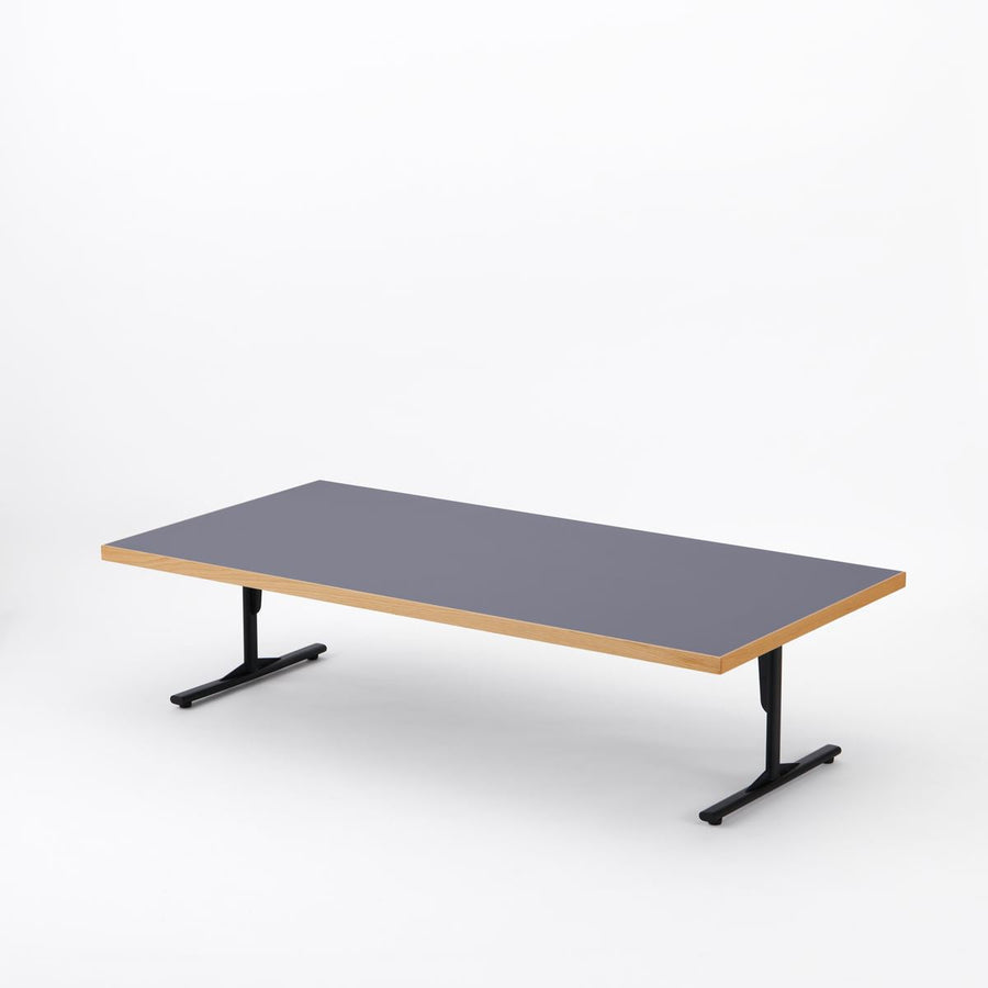 KUUM Living Table W1600×D800 メラミンネイビー Steel