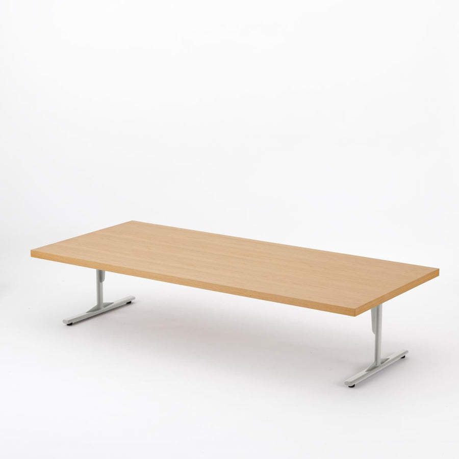 KUUM Living Table W1800×D800 アッシュ無垢材ナチュラル Steel