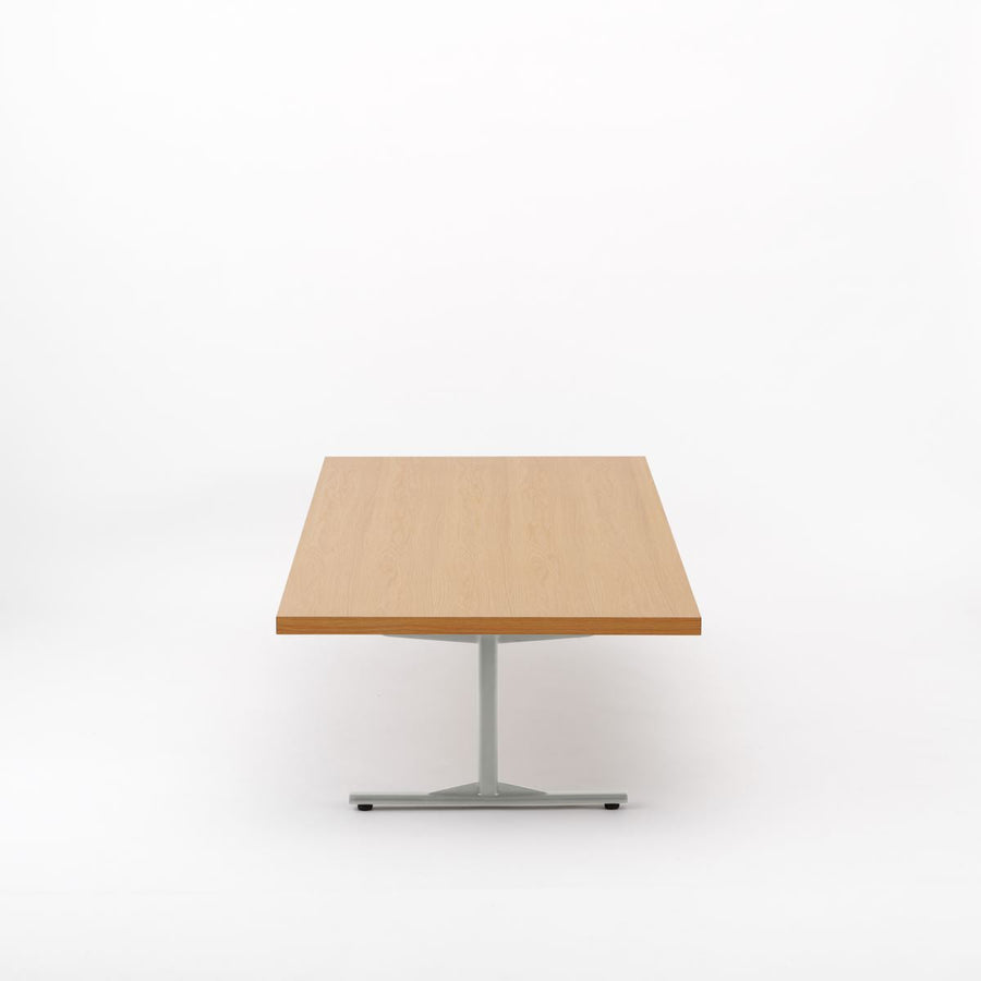 KUUM Living Table W1800×D800 アッシュ無垢材ナチュラル Steel