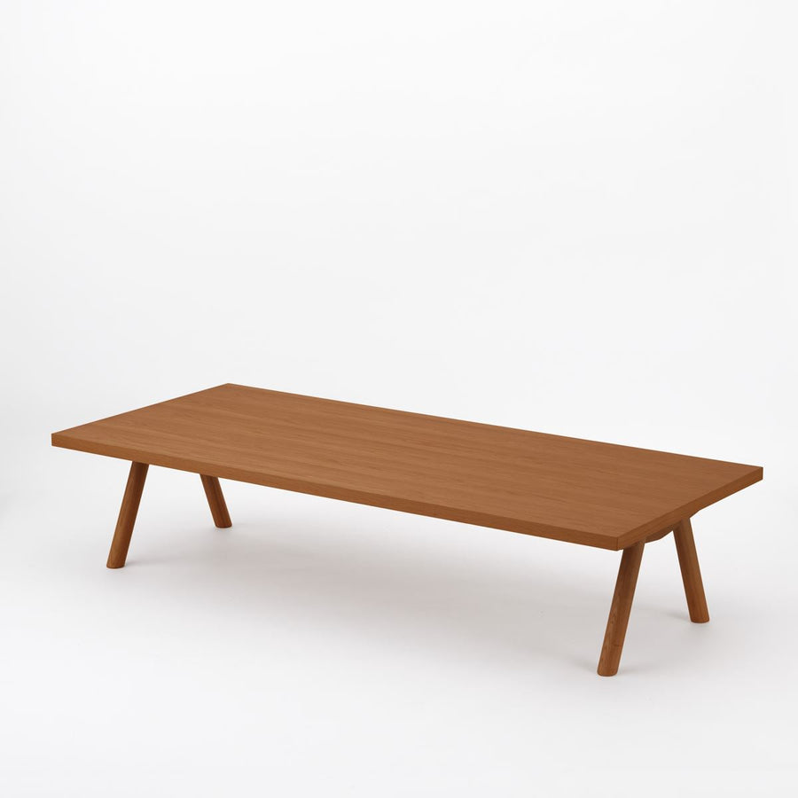 KUUM Living Table W1800×D800 アッシュ無垢材ブラウン Wood