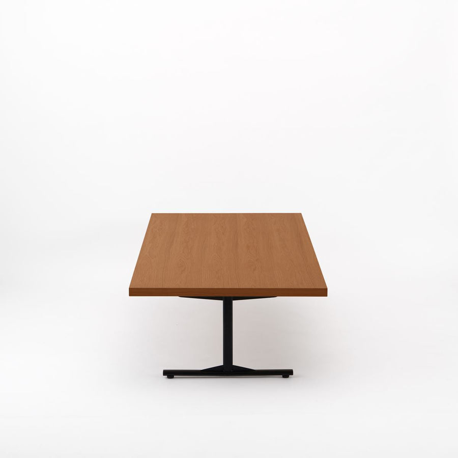 KUUM Living Table W1800×D800 アッシュ無垢材ブラウン Steel