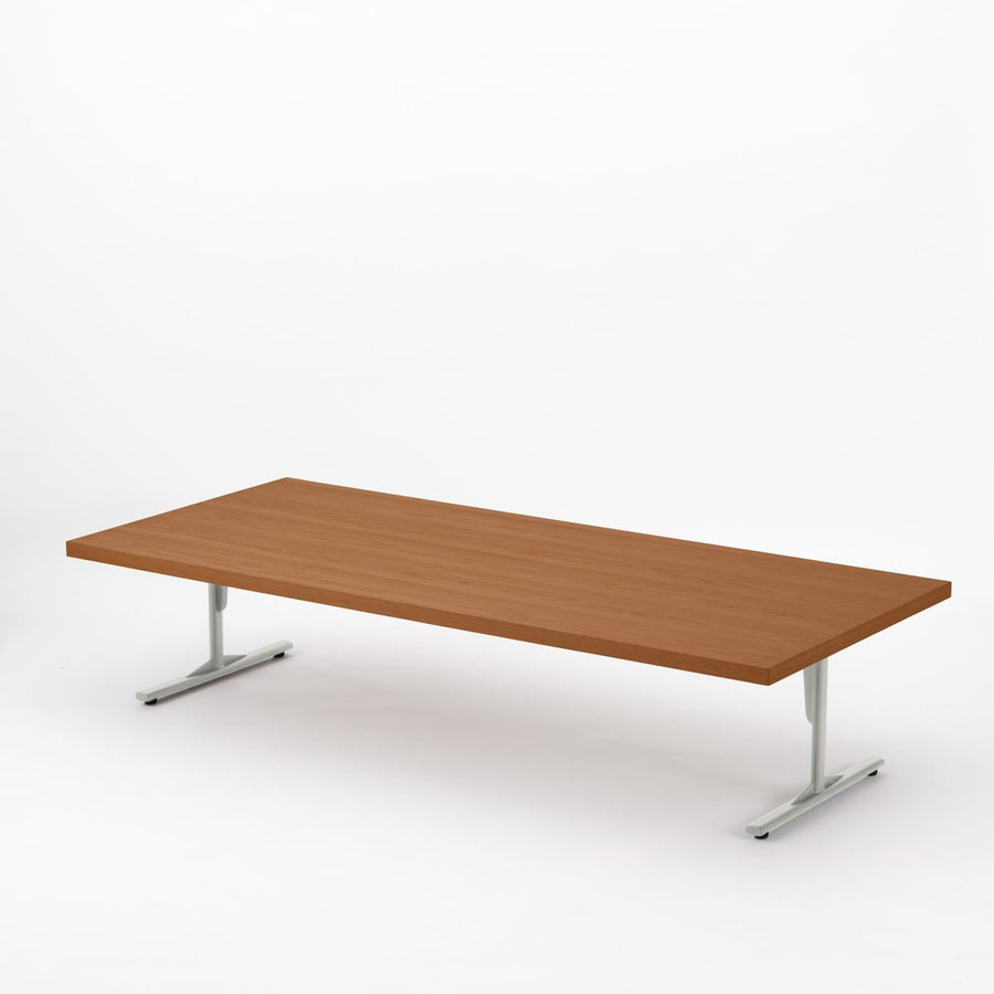 KUUM Living Table W1800×D800 アッシュ無垢材ブラウン Steel