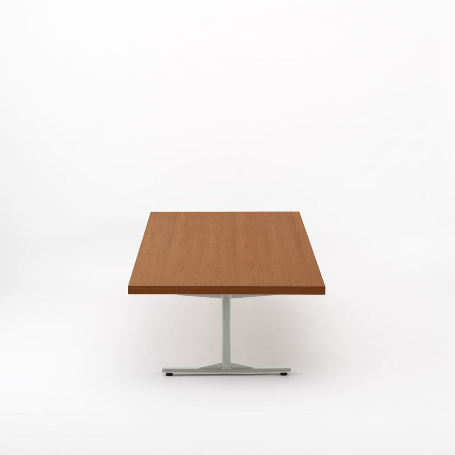 KUUM Living Table W1800×D800 アッシュ無垢材ブラウン Steel