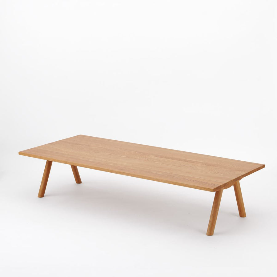 KUUM Living Table W1800×D800 オーク突板ナチュラル Wood