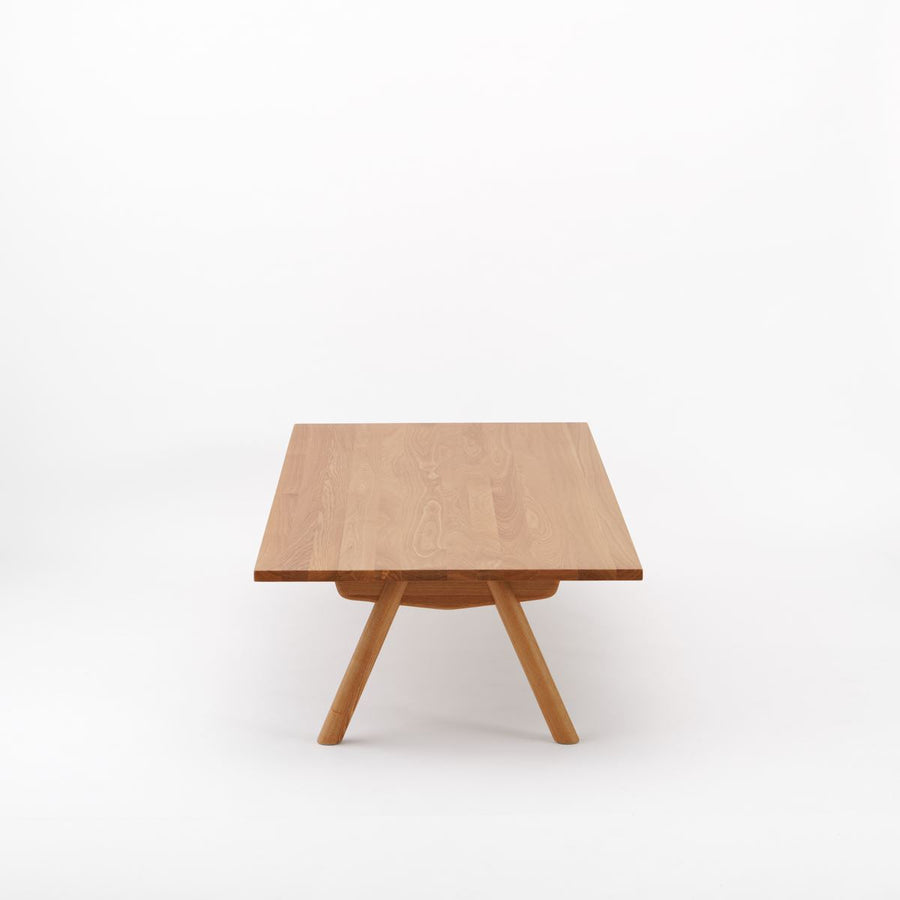 KUUM Living Table W1800×D800 オーク突板ナチュラル Wood