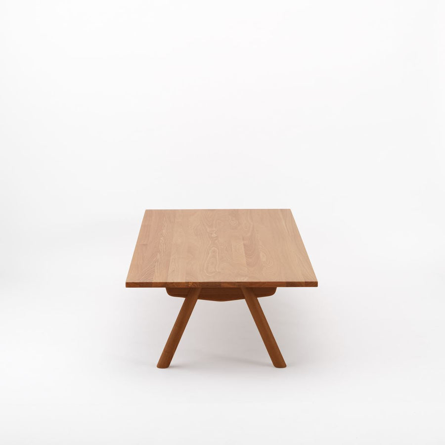 KUUM Living Table W1800×D800 オーク突板ナチュラル Wood