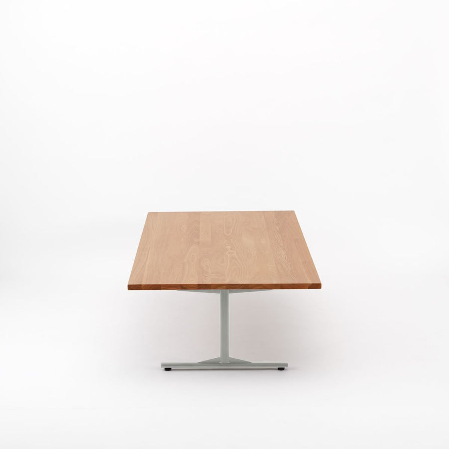 KUUM Living Table W1800×D800 オーク突板ナチュラル Steel