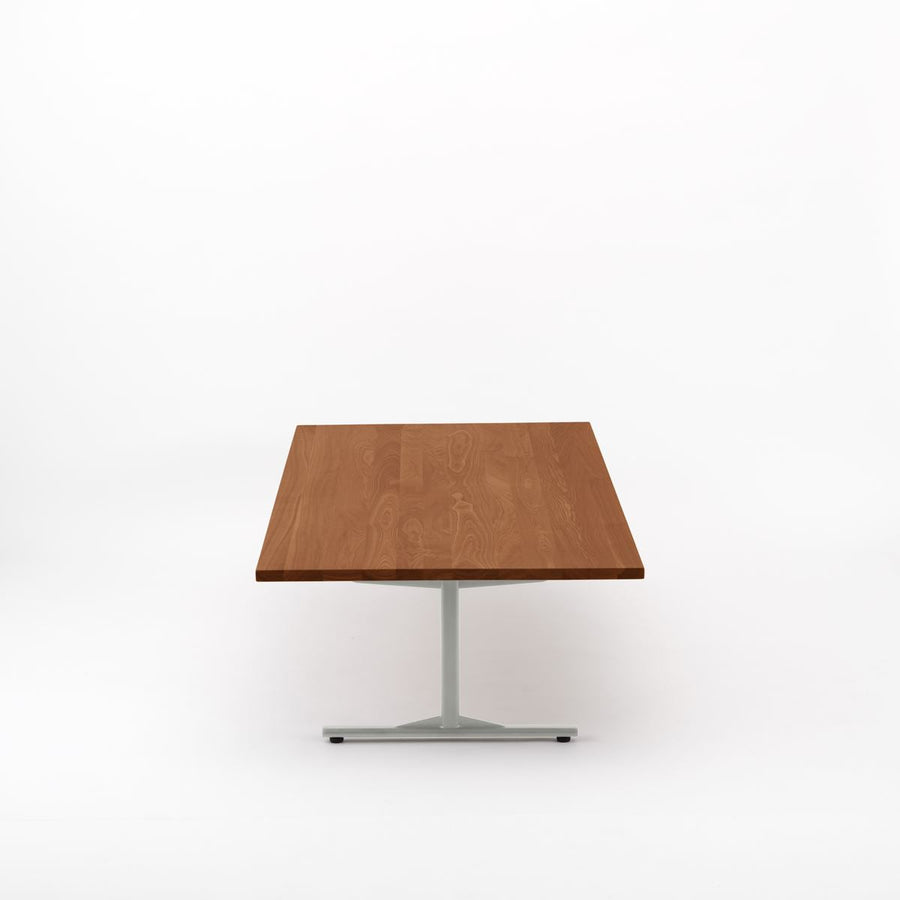 KUUM Living Table W1800×D800 オーク突板ブラウン Steel