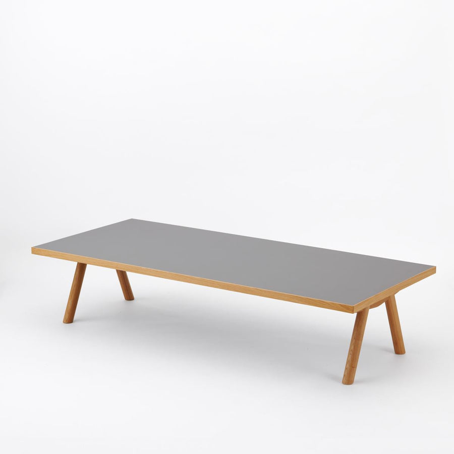 KUUM Living Table W1800×D800 メラミングレー Wood