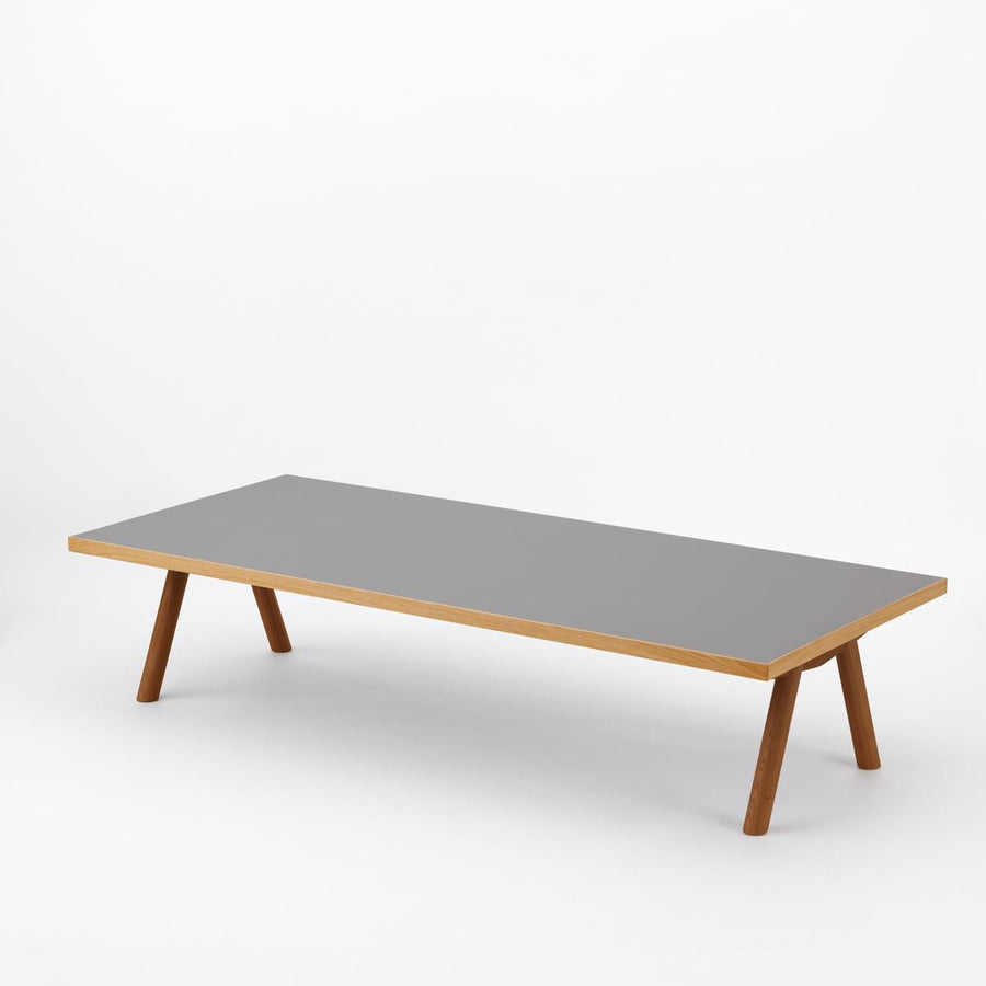 KUUM Living Table W1800×D800 メラミングレー Wood