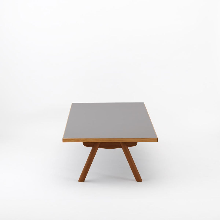 KUUM Living Table W1800×D800 メラミングレー Wood