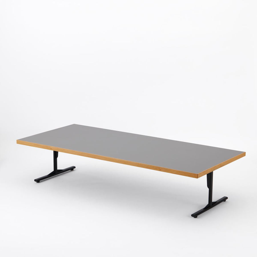 KUUM Living Table W1800×D800 メラミングレー Steel