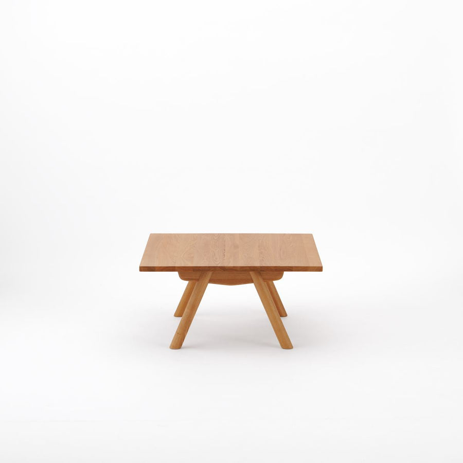 KUUM Living Table W800×D800 オーク突板ナチュラル Wood