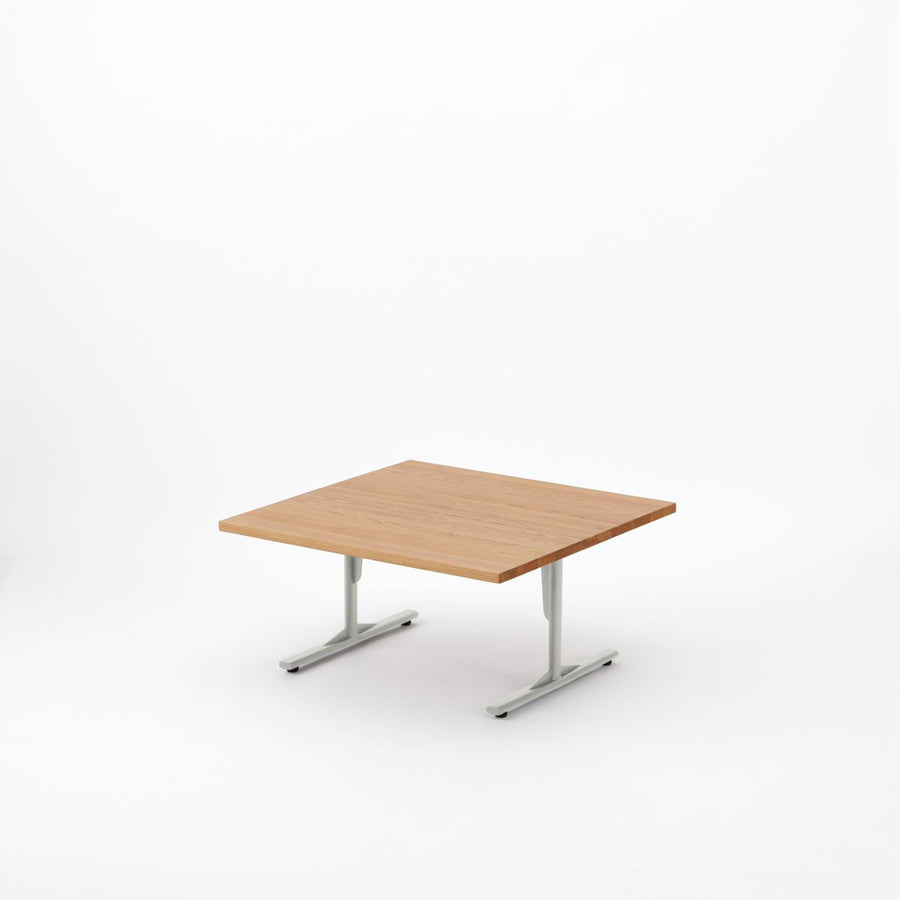 KUUM Living Table W800×D800 オーク突板ナチュラル Steel