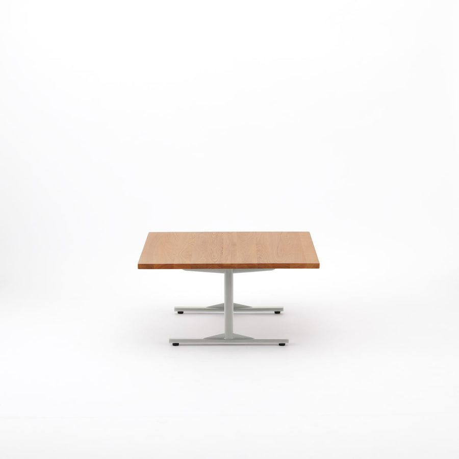 KUUM Living Table W800×D800 オーク突板ナチュラル Steel