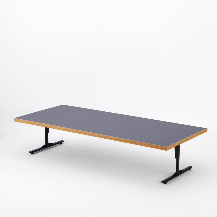 KUUM Living Table W1800×D800 メラミンネイビー Steel