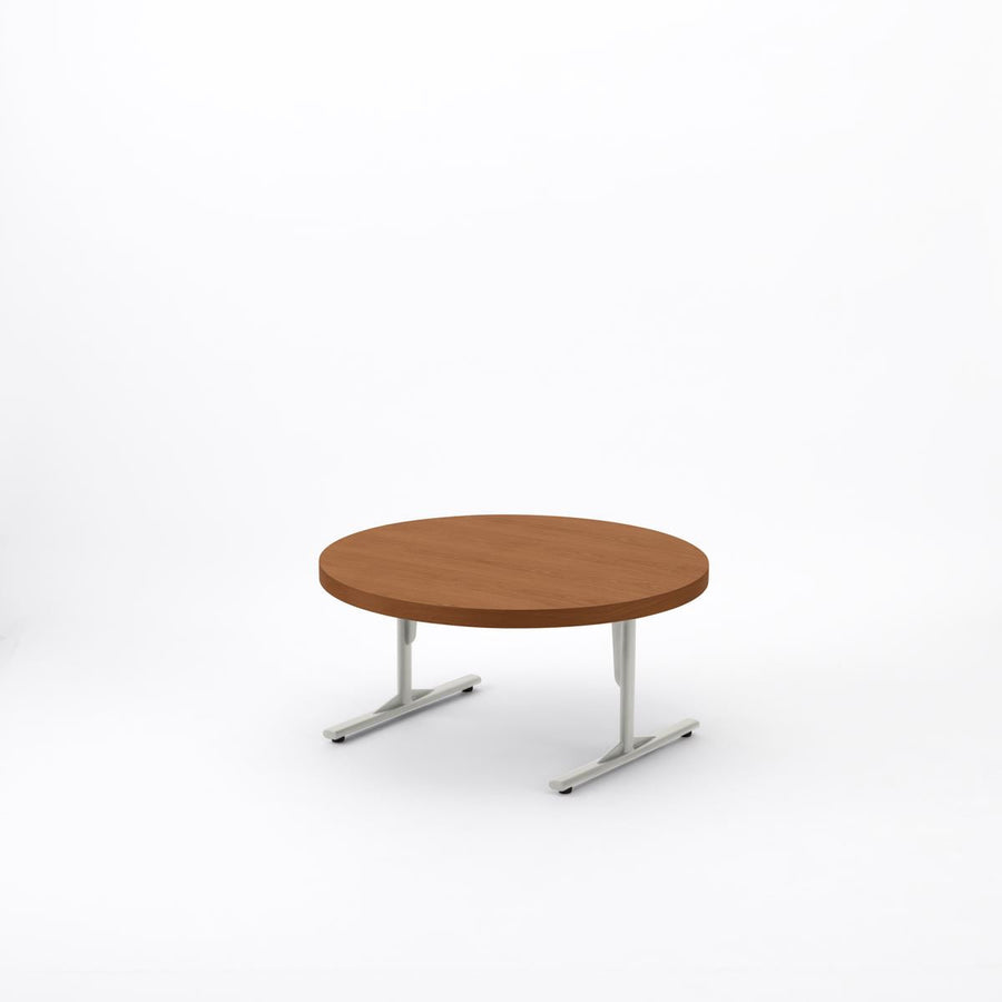 KUUM Living Table Φ850 オーク突板ブラウン Steel