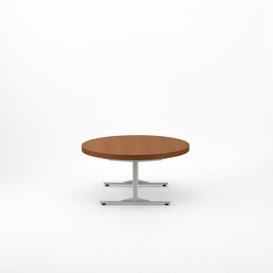 KUUM Living Table Φ850 オーク突板ブラウン Steel