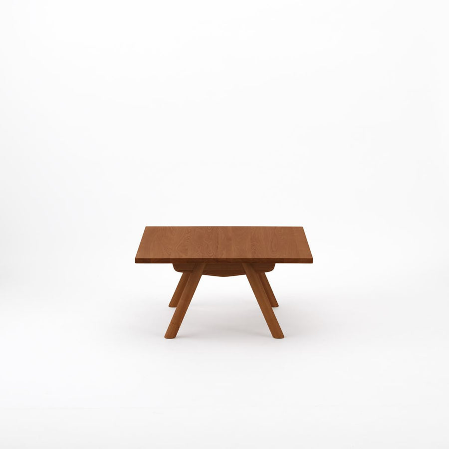 KUUM Living Table W800×D800 オーク突板ブラウン Wood
